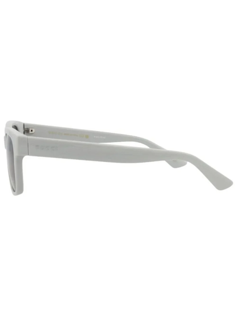 New Gucci Mens Square/Rectangle Grey Grey Grey Fashion Designer Sunglasses